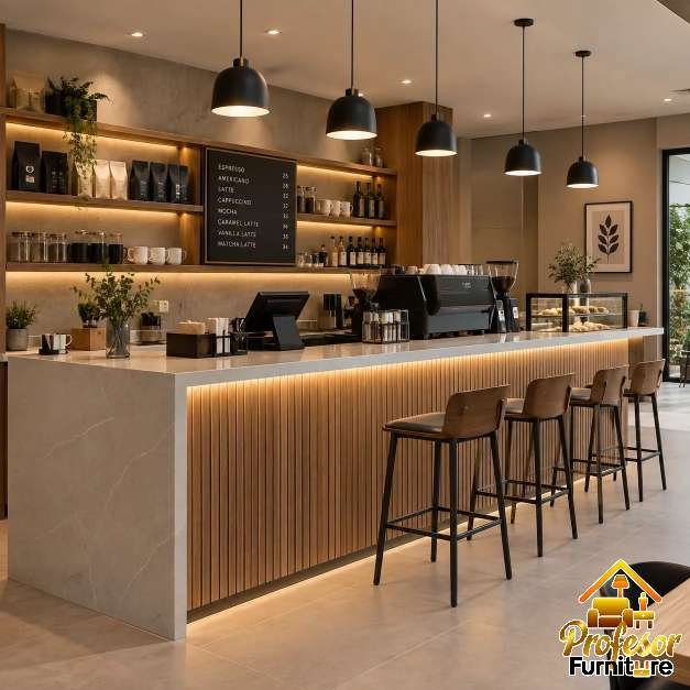 Custom Meja Bar Cafe Tangerang